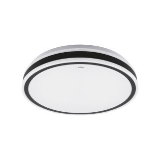 Oprawa plafon LED AURELIA lampa 24W 4100K 1560lm 160° IP44 biały/czarny STRUHM 03775
