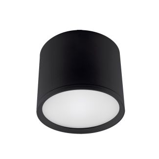 Oprawa downlight natynkowa LED ROLEN lampa okrągła tuba 10W 4100K 840lm 140° czarna STRUHM 03781