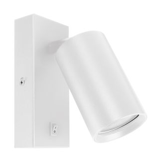 Oprawa lampa ścienna DARIA GU10 kinkiet reflektor 35W biała STRUHM 03952
