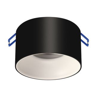 Pierścień ozdobny PANAMA do opraw wpuszczanych downlight LED GU10/MR16 35W czarny STRUHM 04119