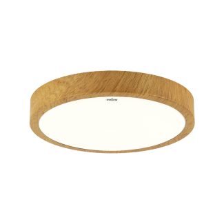 Oprawa plafon LED ATUT lampa 24W 4100K 1680lm 140° IP44 dąb STRUHM 04151
