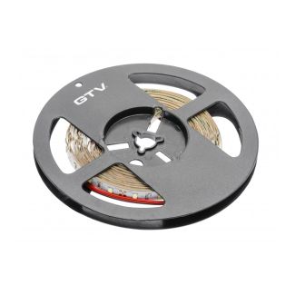 Taśma LED FLASH 6W 3200K 750lm IP20 5m GTV LD-2835-300-20-CB