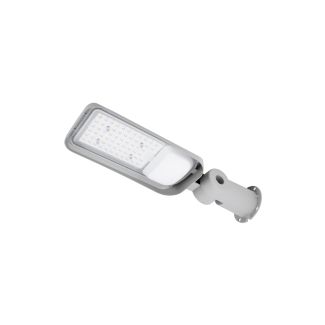 Oprawa uliczna JAZMIN LED cz. zmierzchu 50W 4000K 6750lm IP65 jasnoszara Bemko C82-JAZ-050LG-4K-DS