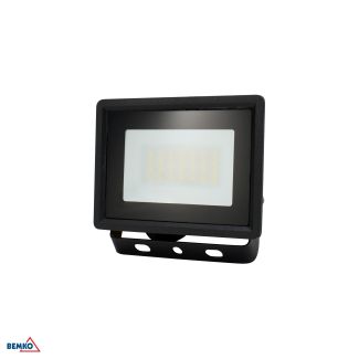 Naświetlacz LED SMD KASTEL 20W 6500K 1660lm 110° IP65 czarny Bemko Kafler C64-LFK2-020BL-6K