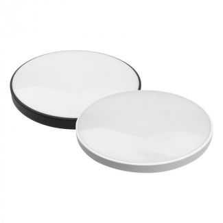Oprawa plafon LED lampa 32W 4000K 2400lm 115° z wymienną ramką biały/czarny Eco Light EC20508