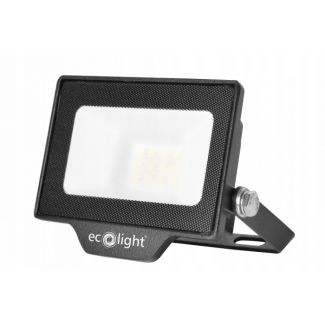 Naświetlacz LED NL-1 10W 4000K 900lm 120° IP65 czarny Eco Light EC20177