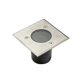 Oprawa najazdowa kwadrat ALFA-K-MINI GU10 IP67 50W srebrna GTV ON-ALFAKGU10-06-MINI
