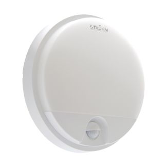 Oprawa hermetyczna LED PEDRO z czujnikiem ruchu lampa 15W 4100K 1020lm 160° IP54 biała STRUHM 03794
