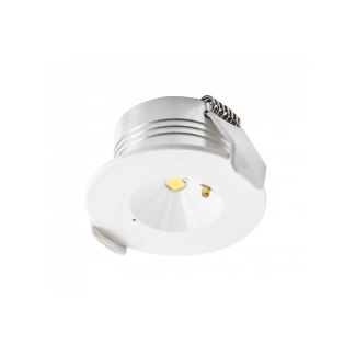 Oprawa awaryjna LED OMAHA-3 3W 6400K 300lm 120° biała IP20 GTV LD-OMAH33-00