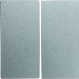 Klawisz podwójny srebrne aluminium B.Kwadrat/B.3/B.7 Berker 16231404